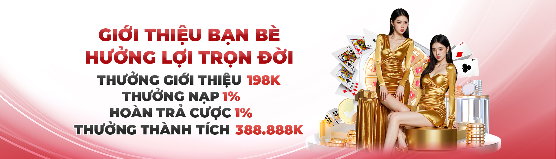 Khu vực nội dung nổi bật của TG88